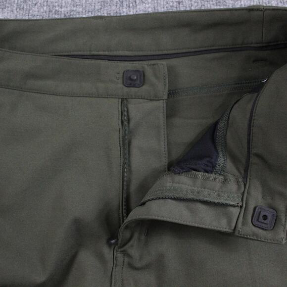 Bylt Pant Men Medium Everyday Pant 2.0 Green Stretch Casual Work Business Office - Picture 5 of 12